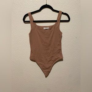 Babaton thong bodysuit size medium